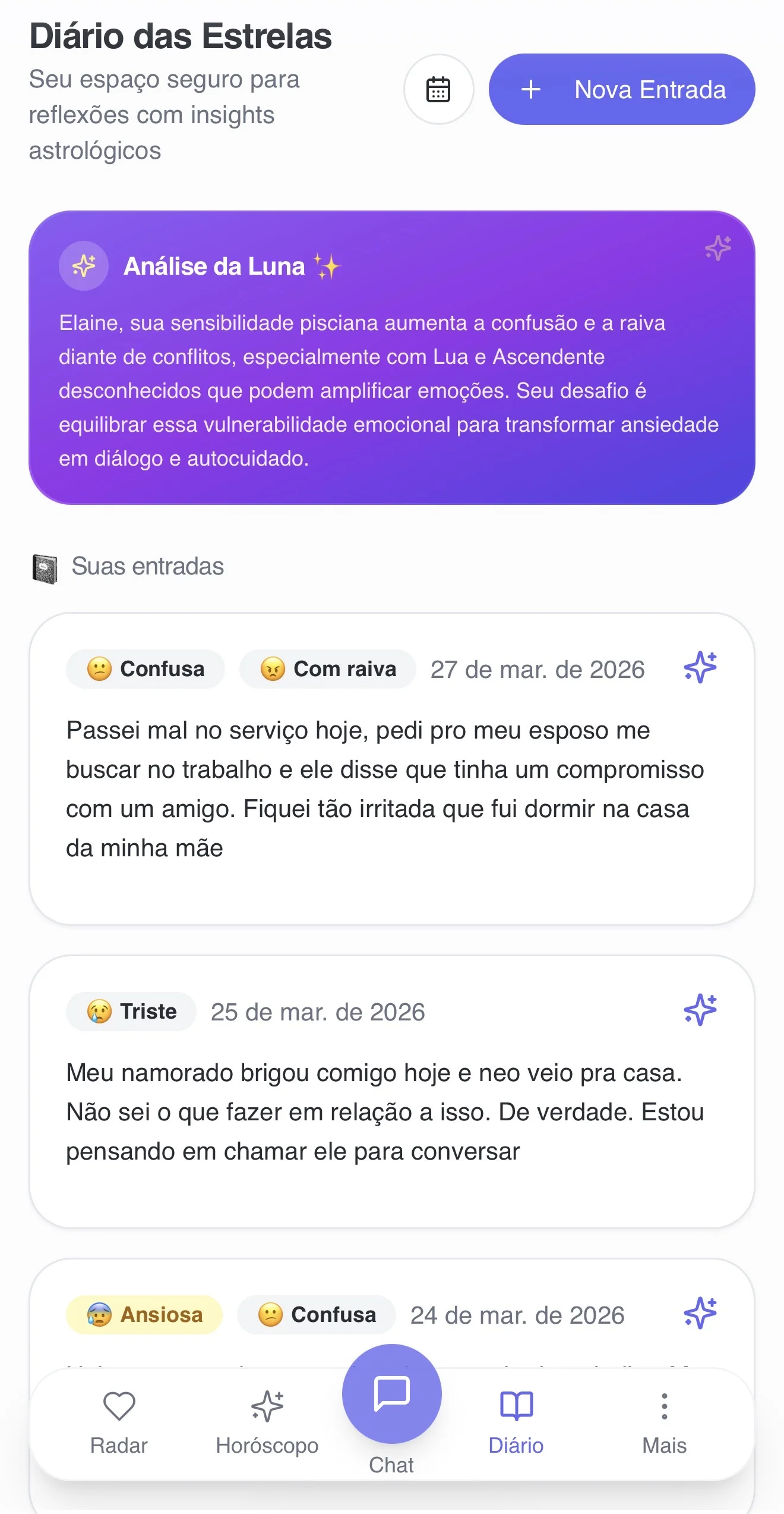 Diário das Estrelas